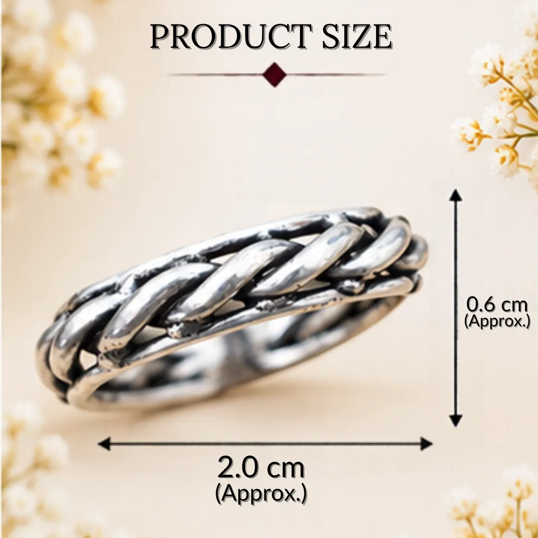 classic-rassa-design-silver-band-product-size Product size graphic for the classic rassa design silver band, displaying an approximate width of 2.0 cm and a band thickness of 0.6 cm.