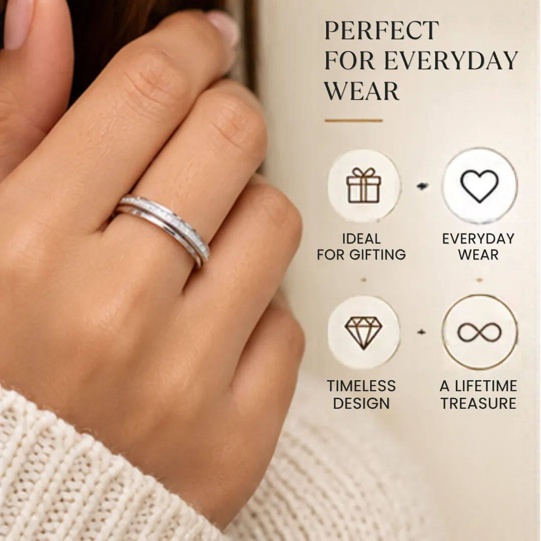 scintillating-cz-stone-finished-silver-band-sukhambika (8) Lifestyle hand portrait with graphic elements showing the scintillating cz stone finished silver band is perfect for everyday wear, ideal for gifting, features a timeless design, and is a lifetime treasure.